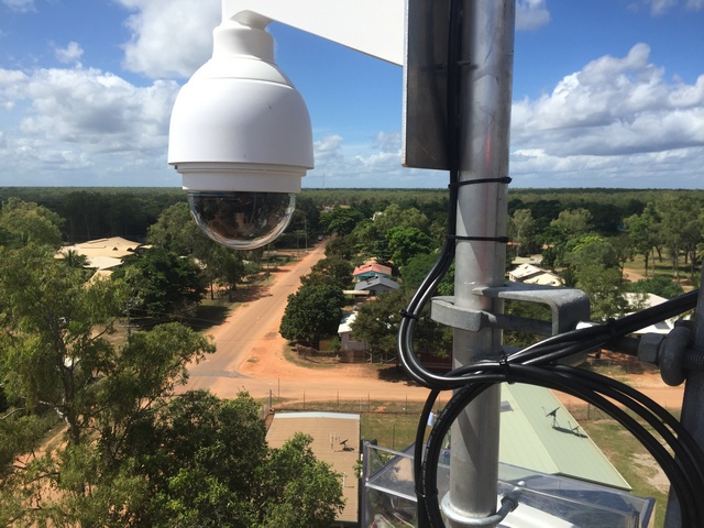 Police Tower - CCTV system installation in Hyde Park Castletown, QLD